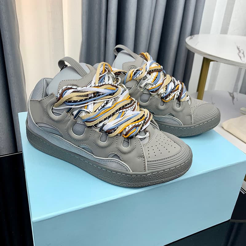 Lanvincurb Lang Fan De Training Chaussures de sport décontractées à lacets épais, confortables et polyvalentes, tendance