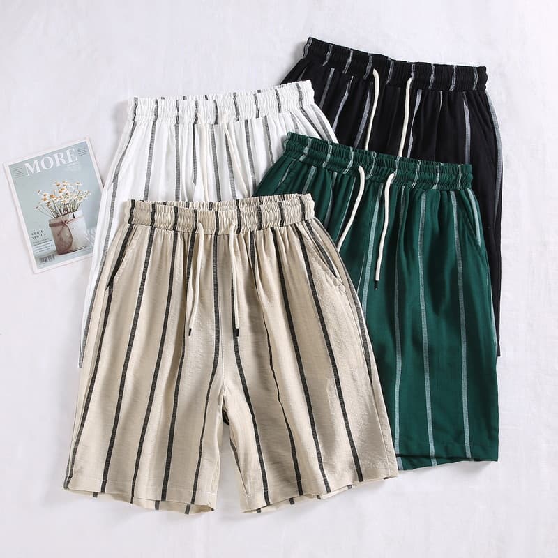 Men's Clothing Quality Five-point Pants Men's Summer Beach Pants Men's Casual Running Sports Shorts Men's Five-point Straight Pants Men's