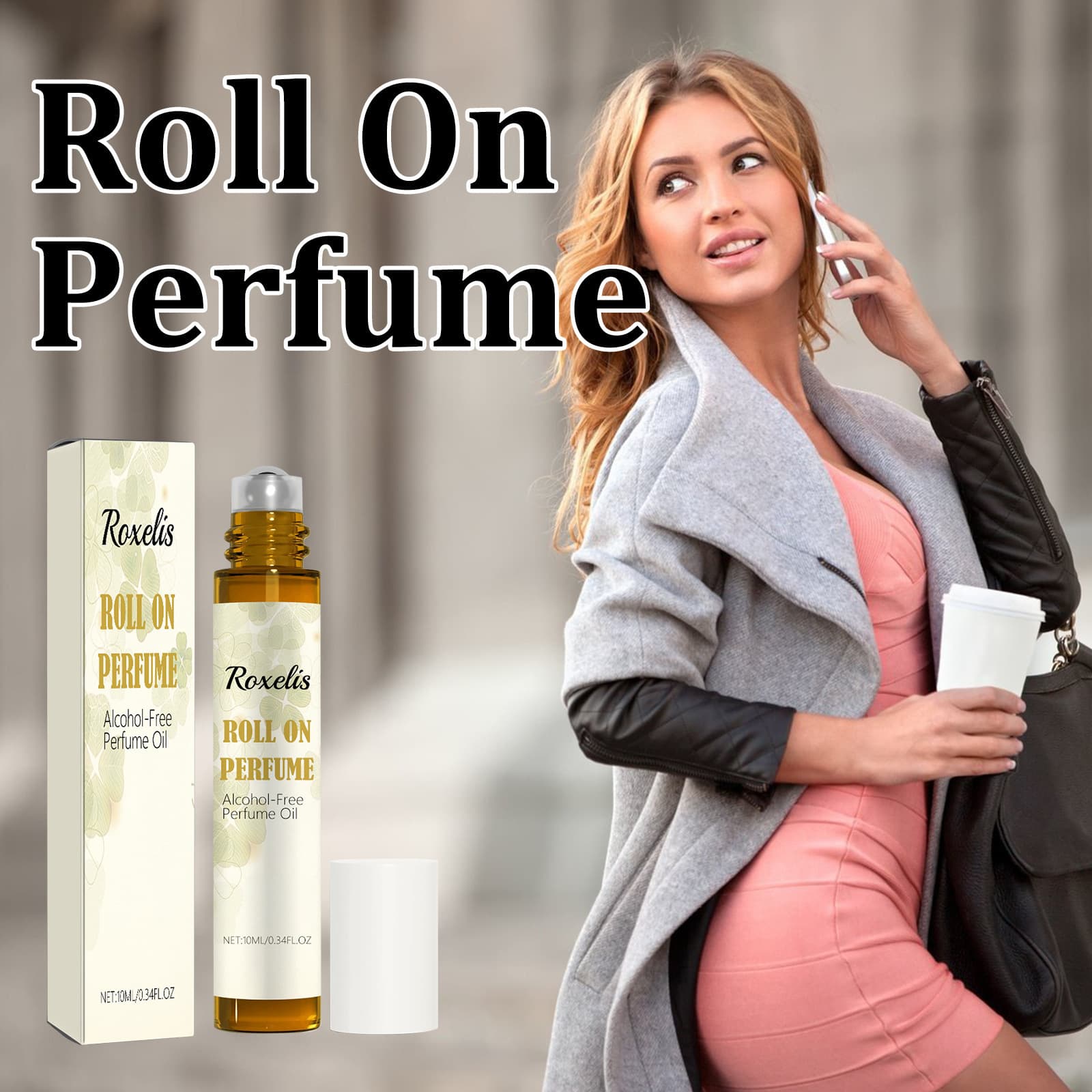 Women's travel wear concentrated lasting body natural and fresh light fragrance ball perfume