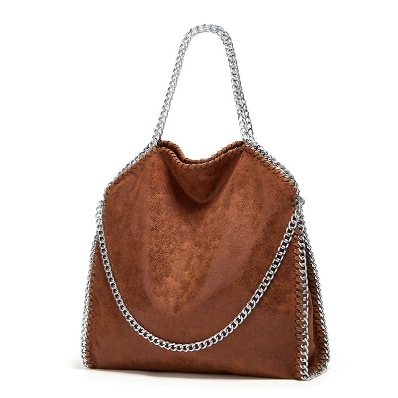 Luxury Shoulder Bag, New Chain Bag, European And American Fashion Brand Handbag, Simple Folding Women's Bag, Casual Women's Bag