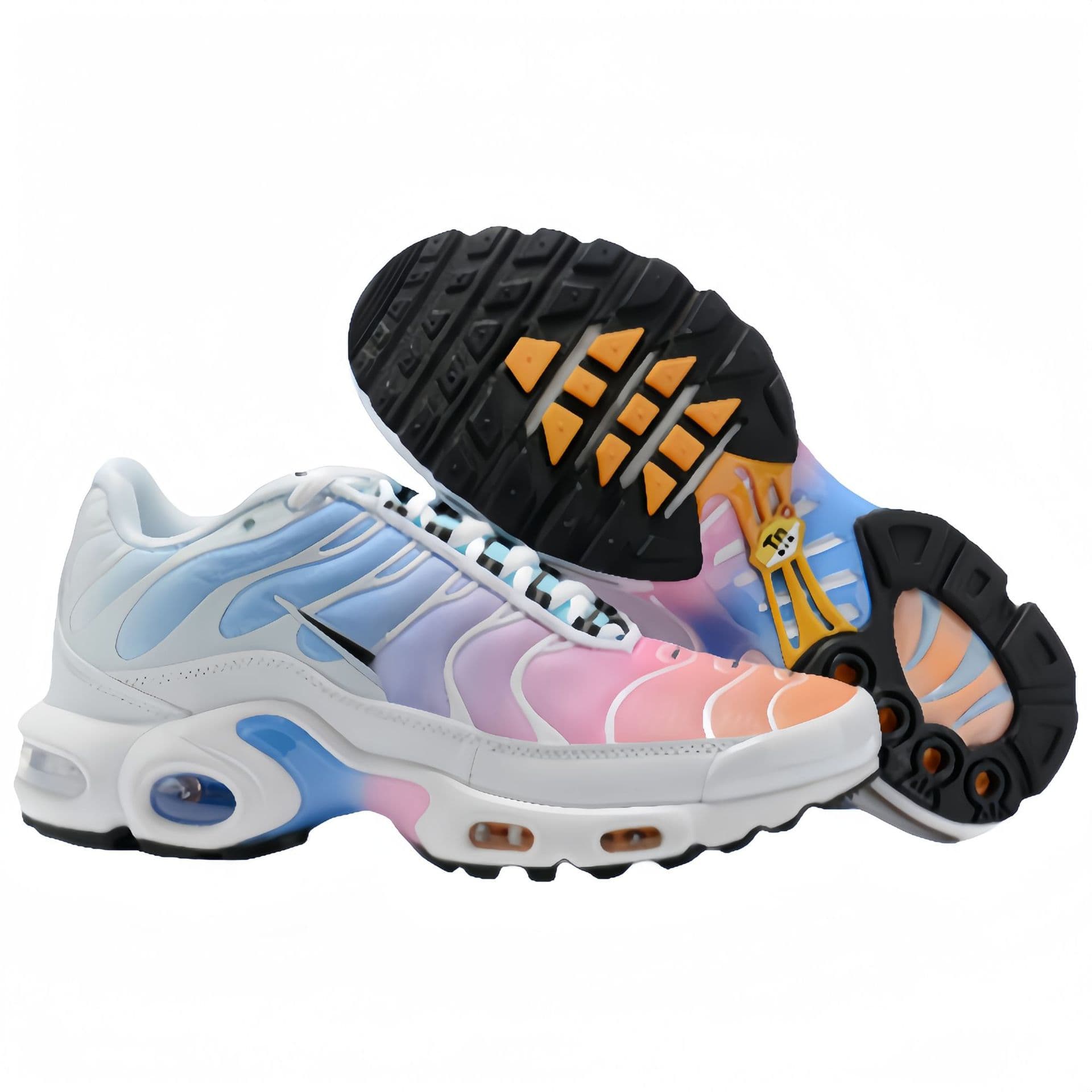 Commerce international transfrontalier : Chaussures de sport unisexes Putian MAX 1 Cushion Running pour hommes et femmes, pointures 76 à 90