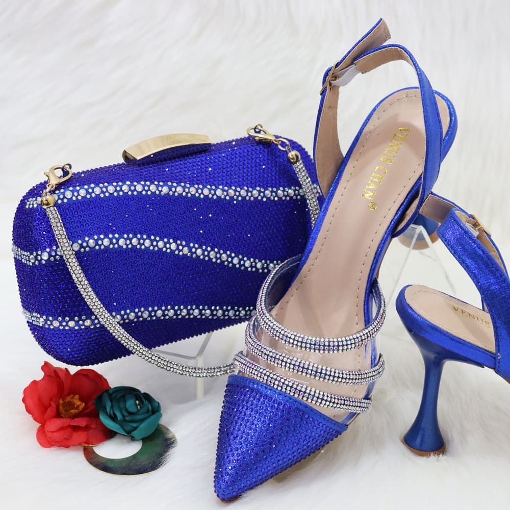 Pair Your Silver Clutch/shoulder Bag With Skinny Pointed Sandals