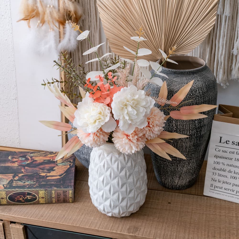 Home Garden Manufacturers Wholesale Dandelion Bouquet Artificial Flowers Wedding INS Style Home Decoration