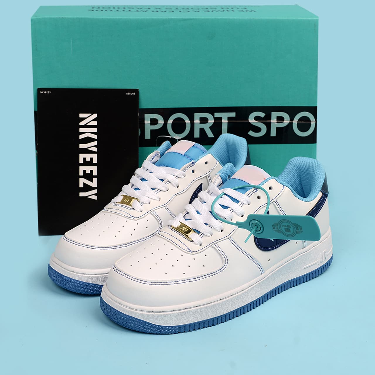 Nouvelles chaussures basses classiques Air New No.1 pour femmes et hommes, chaussures blanches surélevées et durables