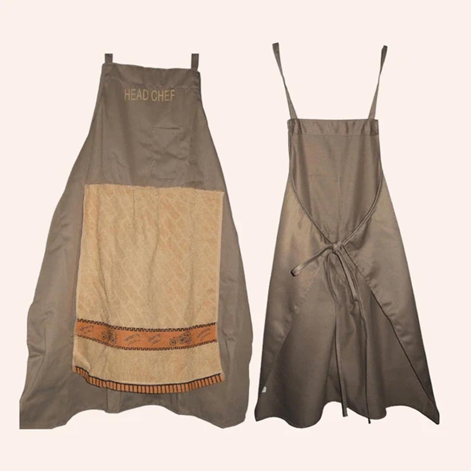 Chef's Cooking BBQ Apron Men's Prank