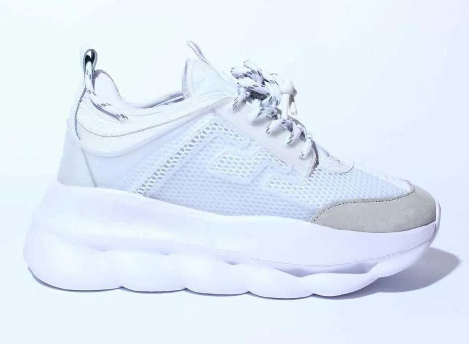 Chaussures de sport décontractées, chaîne de commerce extérieur transfrontalier, station européenne, chaussures de papa rétro, semelle épaisse