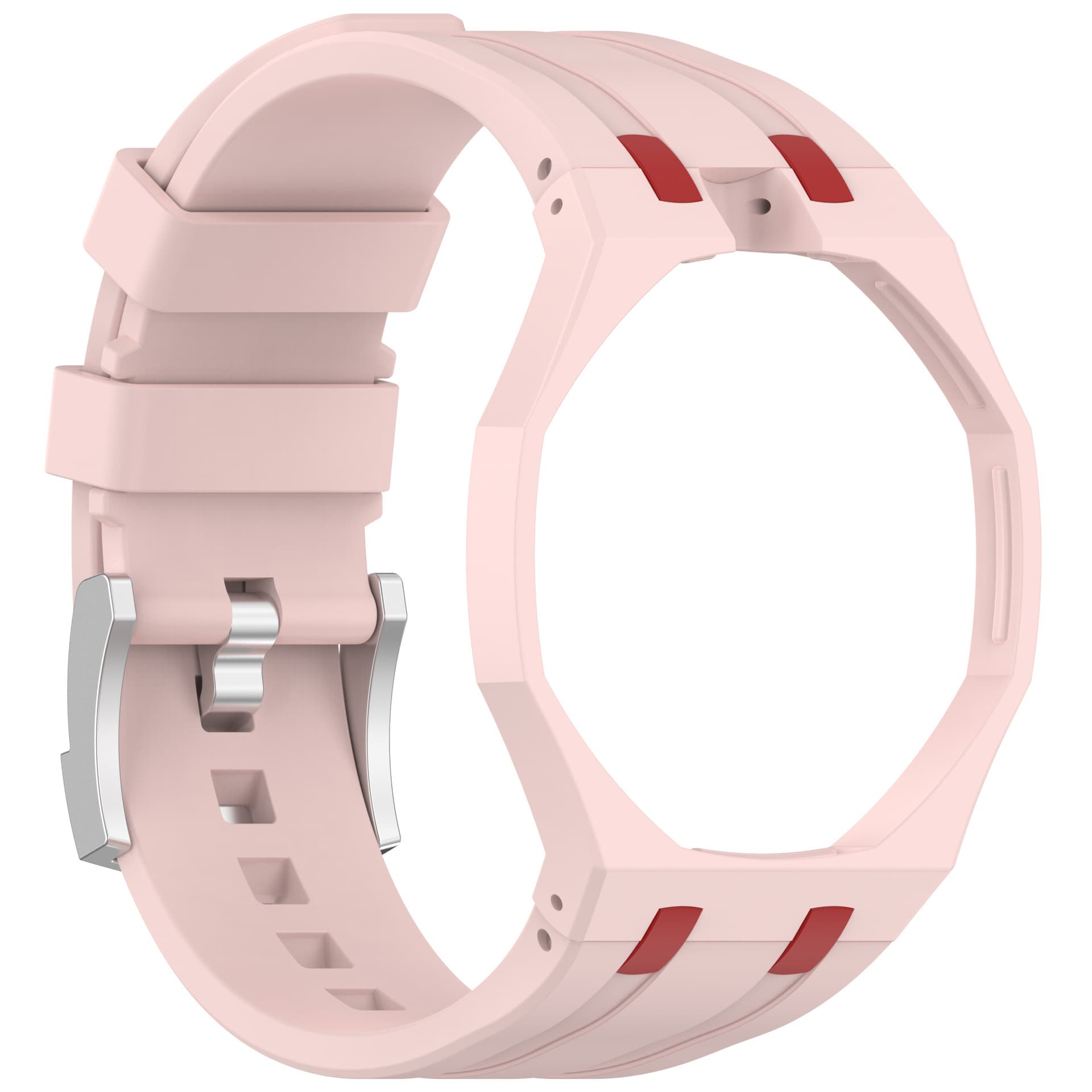 Bracelet de montre en silicone compatible avec les montres de poche Swatch AP RPop Joint.