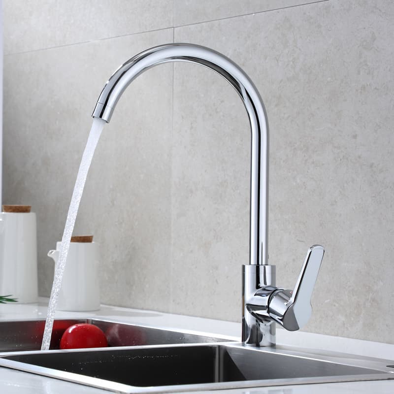 Home Furniture kitchen hot and cold water faucet splash proof rotatable vegetable sink faucet single hole seated faucet