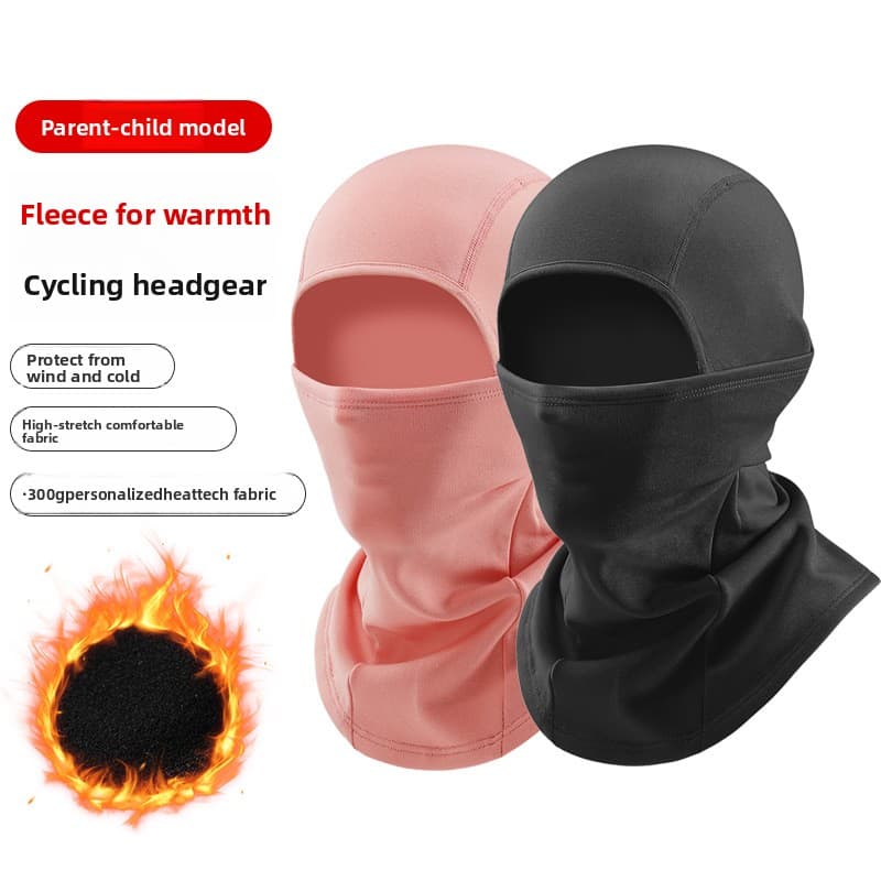 New Warm Cycling Headgear Outdoor Fleece Hat Full Windproof Coldproof Ski Face Protection Mask Winter