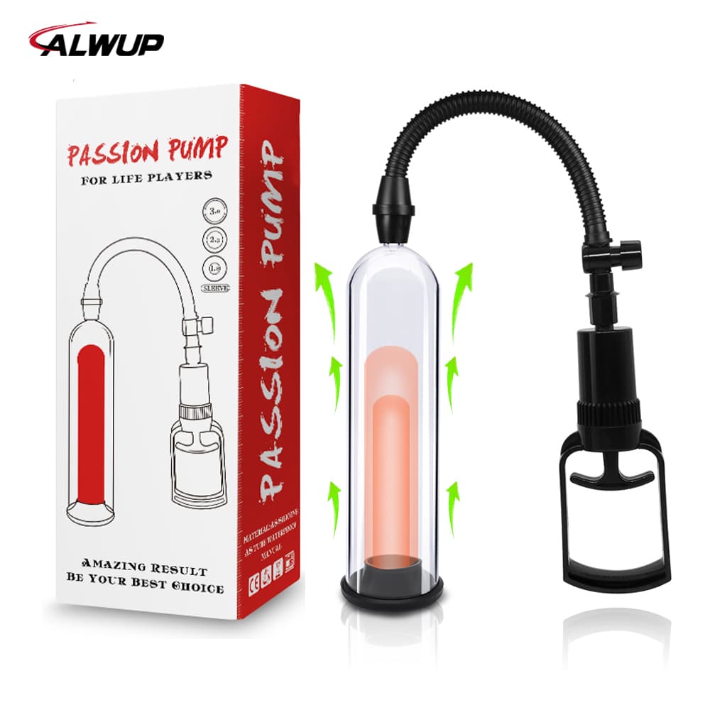 Masturbator Male Enlarge Pump Vacuum Increase Dick Extender Male Massager Pump Sex toys for Men Erotic products 2024