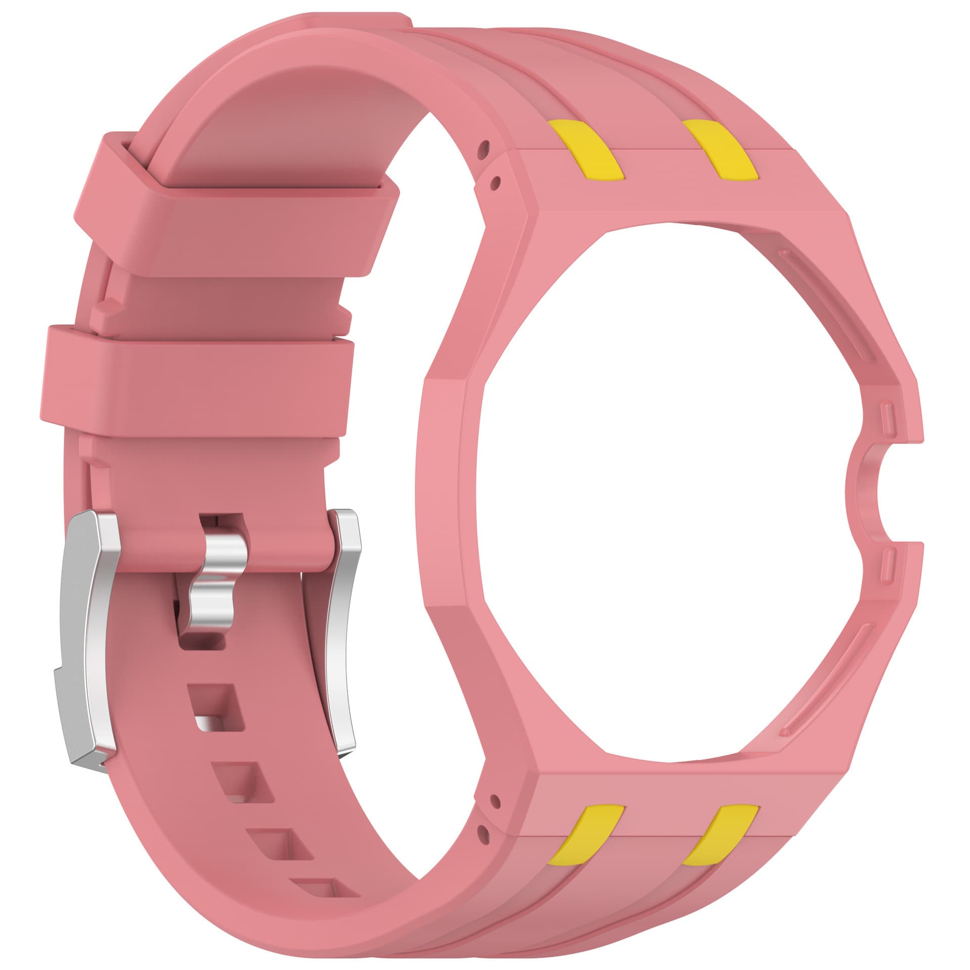 Bracelet de montre en silicone compatible avec les montres de poche Swatch AP RPop Joint.