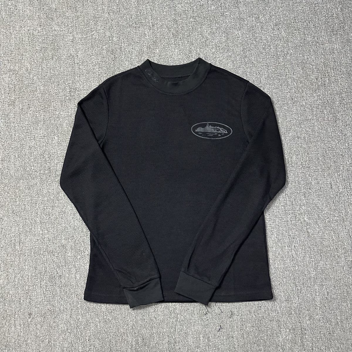 T-shirt à manches longues pour homme, style rétro, décontracté, ample, hip-hop, imprimé licorne, CORTEIZ