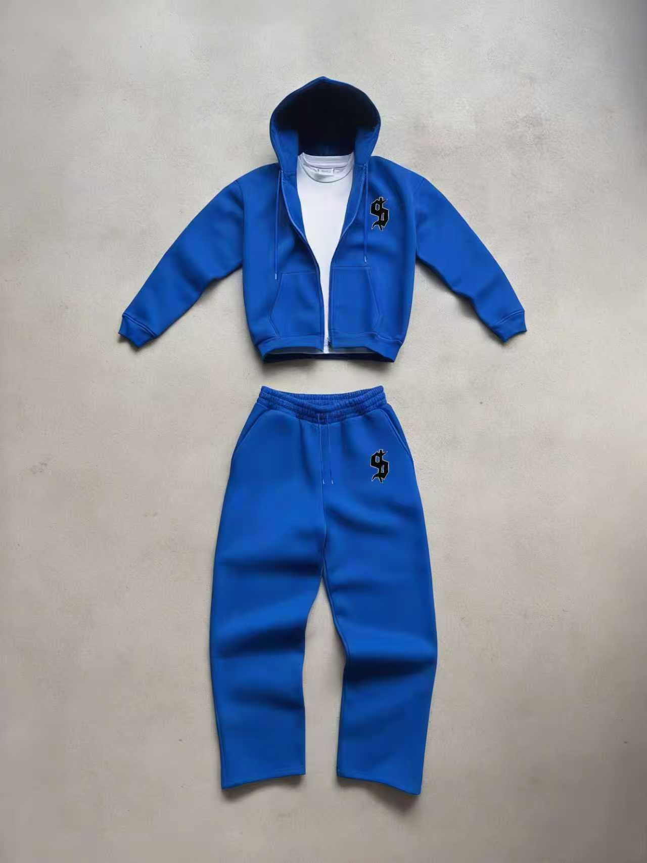 Unisex Men's Clothing New 2026 Men's Trendy Suit Set Style Fashion Streetwear Sports Brand Cross Border Foreign Trade