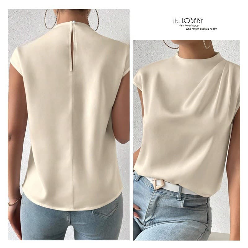 T-shirt Suit Underwear Women's Loose Sleeveless T-shirt Bottom Waistcoat Top Wholesale