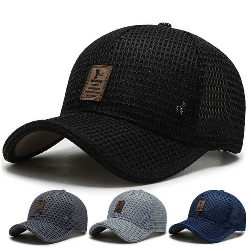 Men's duck hat Outdoor sun block hat hundred sticks with ball hat mesh hat Breathable sun hat