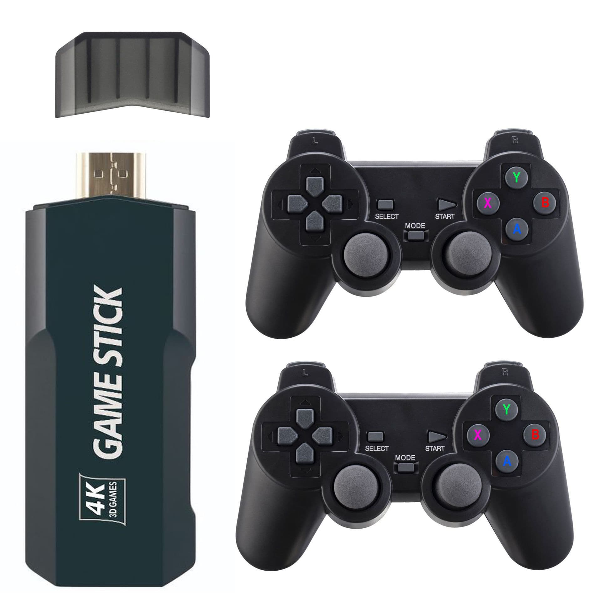 M9 Retro Wireless TV Game Console With 2.4G Dual Controllers, Mini Arcade System For PS1 & Classic Gaming, 32G/64G/128G Storage, HDMI Output