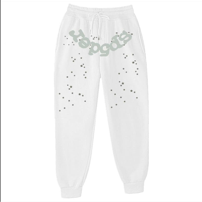 Sweat à capuche et pantalon de survêtement imprimé automne/hiver de la série Spider 555