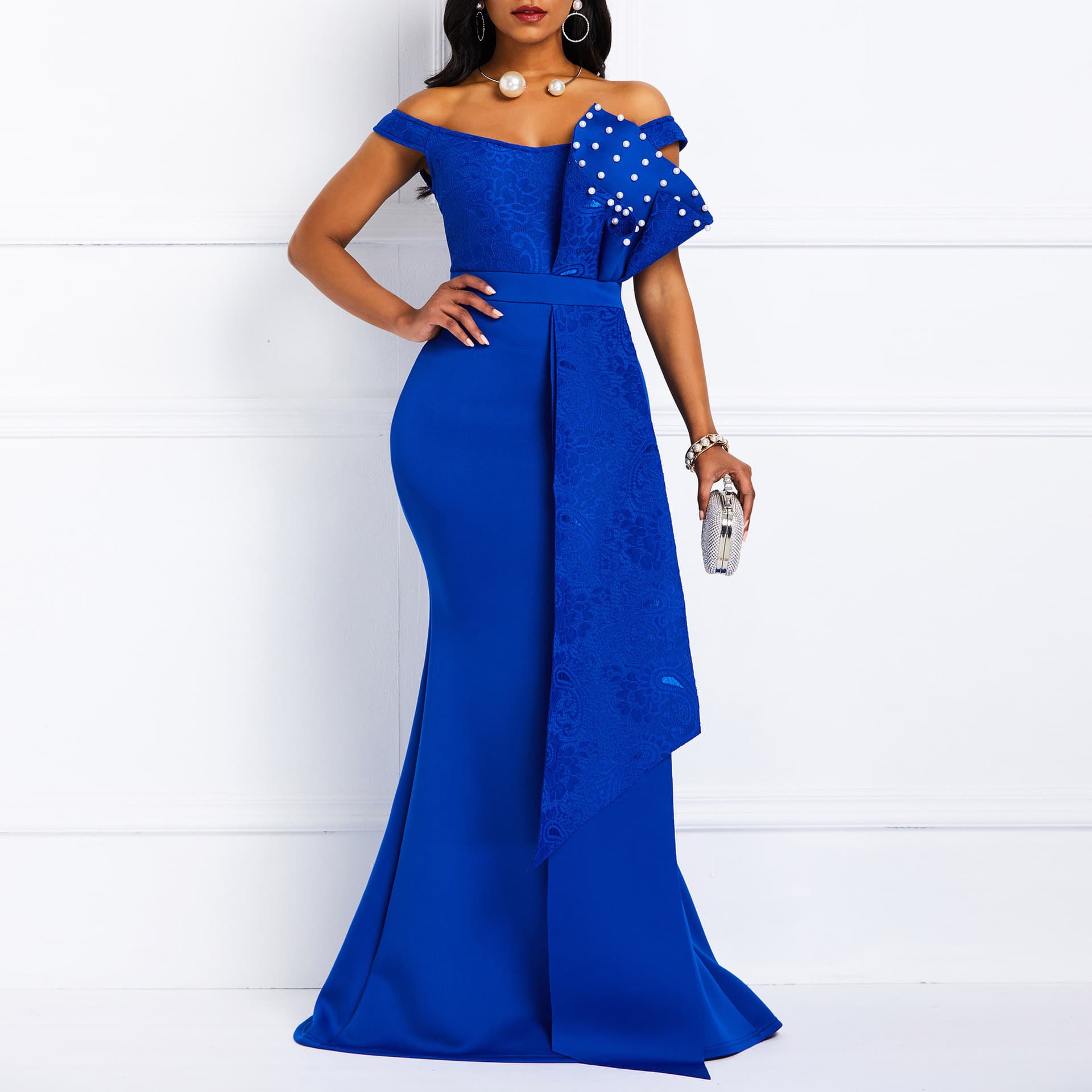 Women's Clothing Popular Plus Size Dress Women's Wedding Dress Banquet Evening Dress Bridesmaid Dress