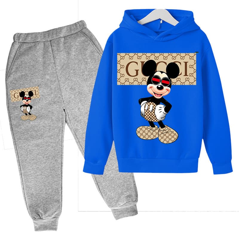 Vêtements pour bébé et mère Sweat à capuche tendance pour garçons et filles