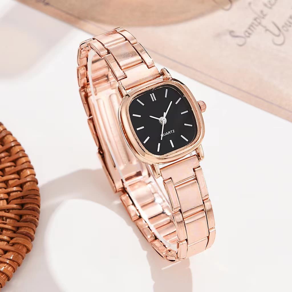 Retro Watch For Women, Stylish And Elegant, Barrel Shaped Quartz Ladies' Watch, Elegant, Literary And Trendy, Simple Style