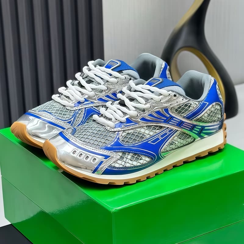 Chaussures de course pour hommes et femmes, baskets blanches à semelle épaisse, respirantes, plateforme, inscriptions en mesh, chaussures de sport