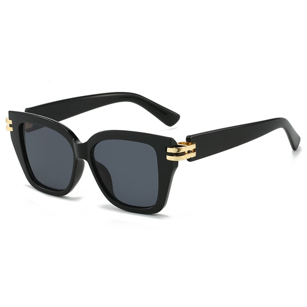 2024 New Instagram Fashion Square Men's Large Frame Women's Sunglasses