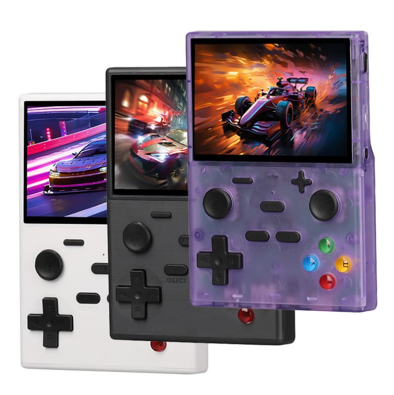 Video Game Consoles XGB35 Handheld Game Console 3.5 Inch IPS Screen Can Play Two Player Retro Arcade Simulator XGB35 Handheld Game Console