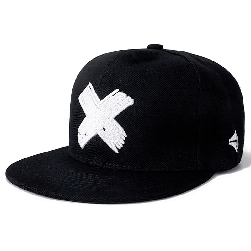 Letter X Snapback Caps Hip Hop Male Bone Cap Adult Men Women Hat Female Band Rock Baseball Flat Hats Fitted cap