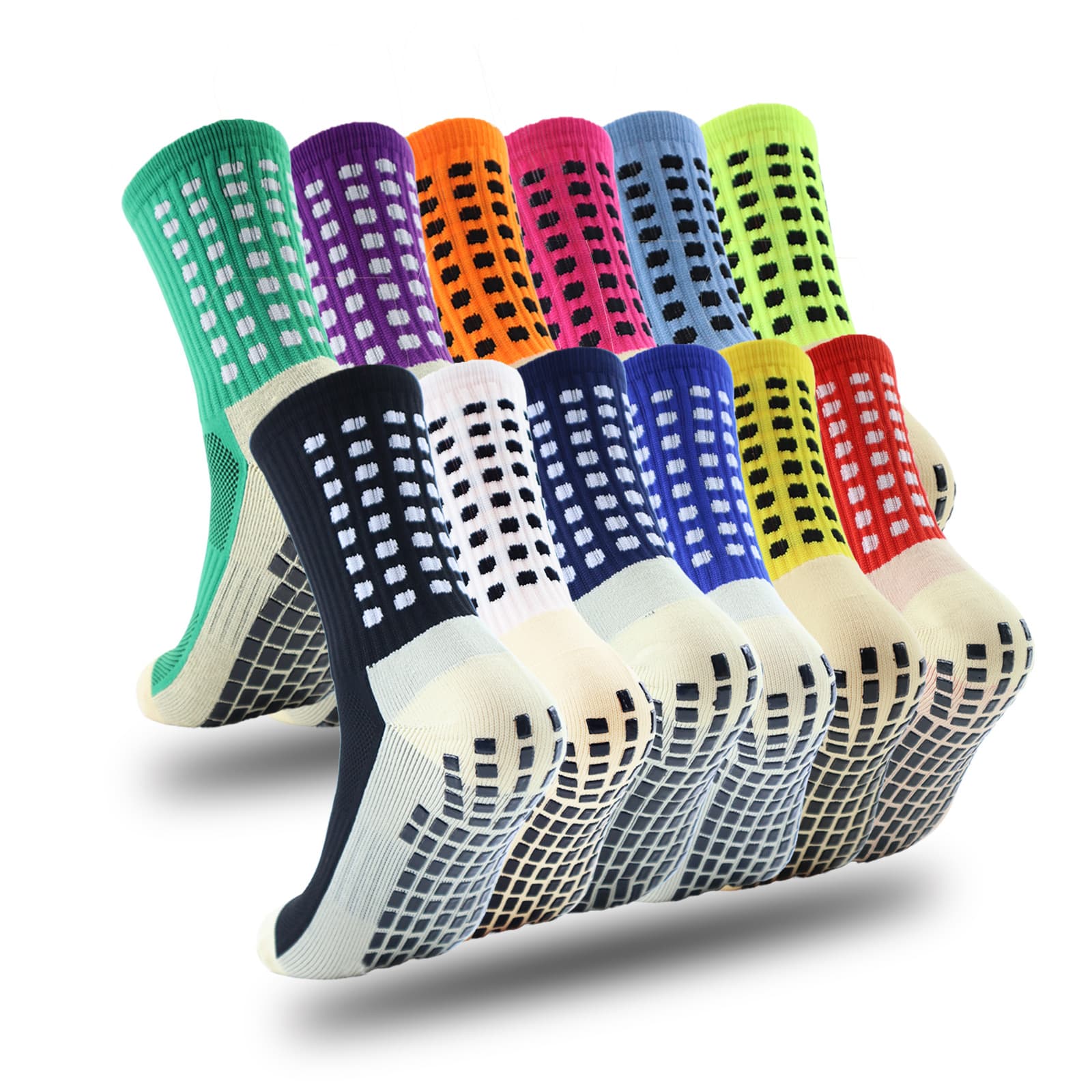 Soccer Socks Children's Hot Selling Men's Thick Towel Bottom Glue Football Sports Non Slip Socks Yoga Socks