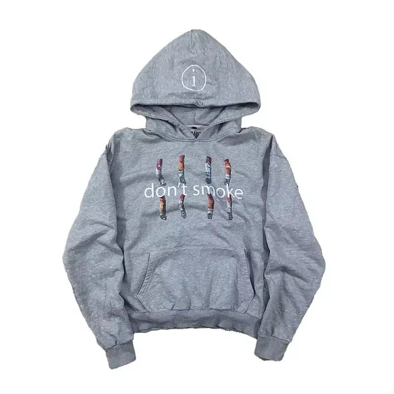 Men's Clothing Street Retro Hip Hop Letter Print Sweatshirt