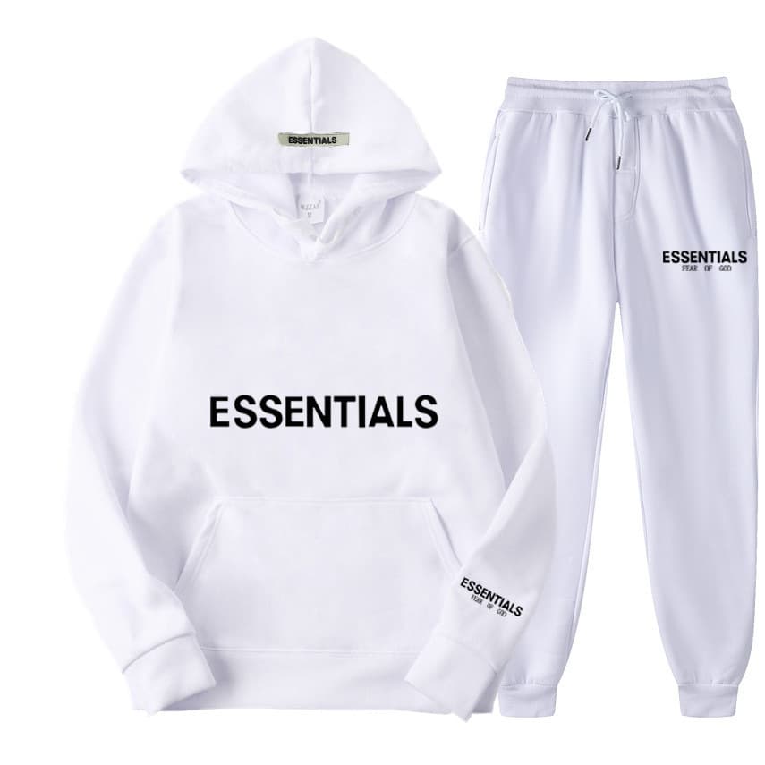 HY Sports Print Double Thread Essentials New Set Chest Couple Sweat à capuche