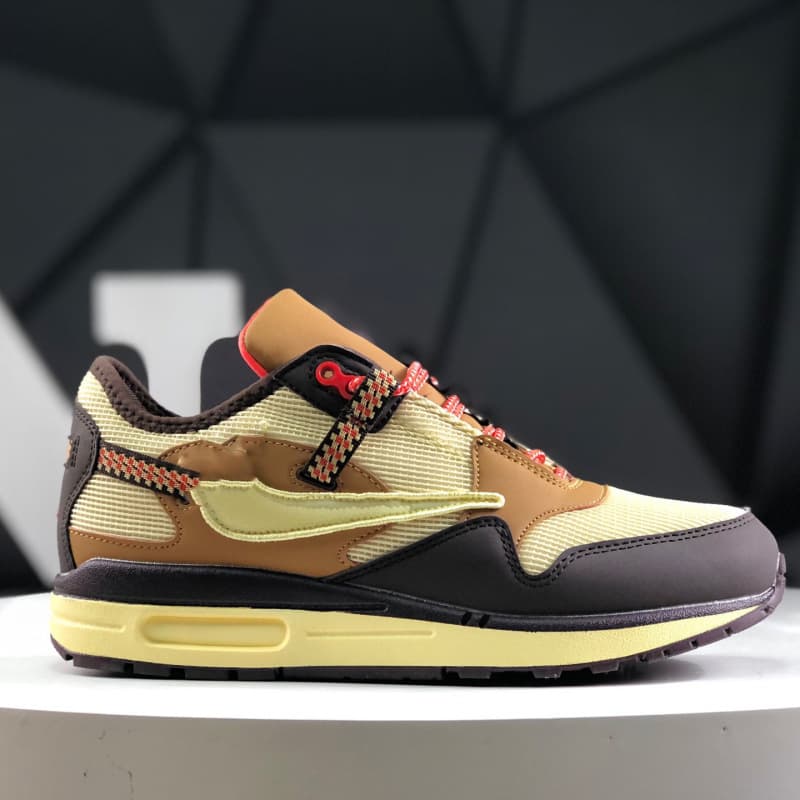 Chaussures de course basses à coussin d'air Max 1 de haute qualité, avec logo Swoosh Daisy, résistantes à l'usure et absorbant les chocs