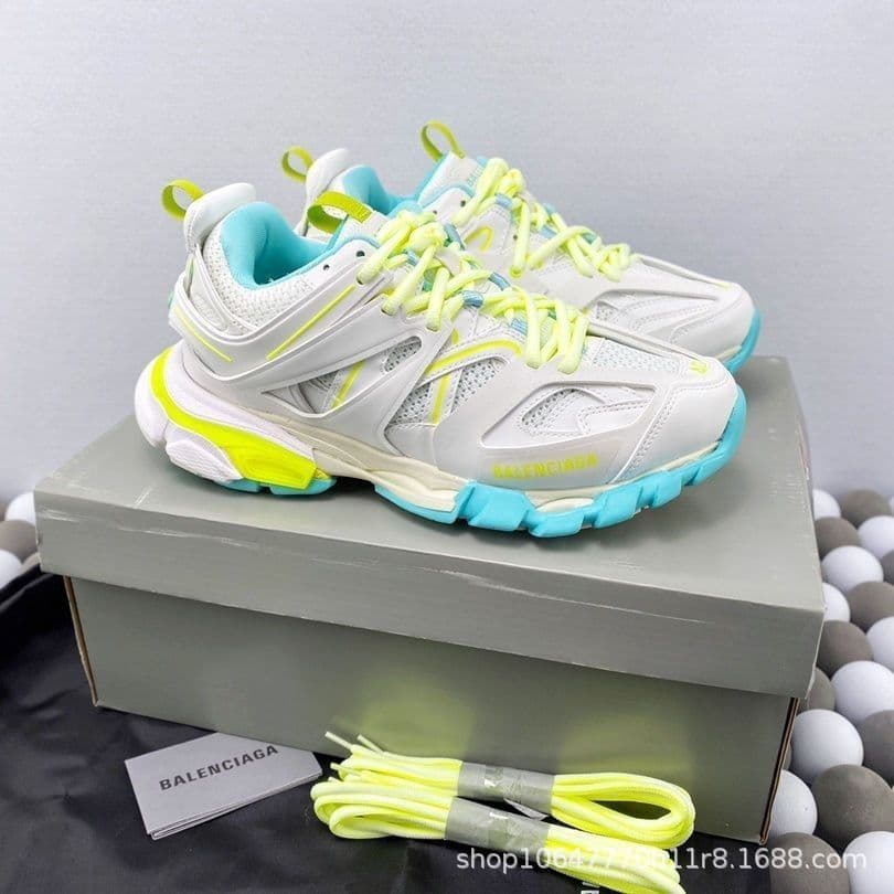 Chaussures de sport décontractées tendance, style papa, taille S, Paris Track 3.0 de troisième génération, avec éclairage LED intégré. Dispon