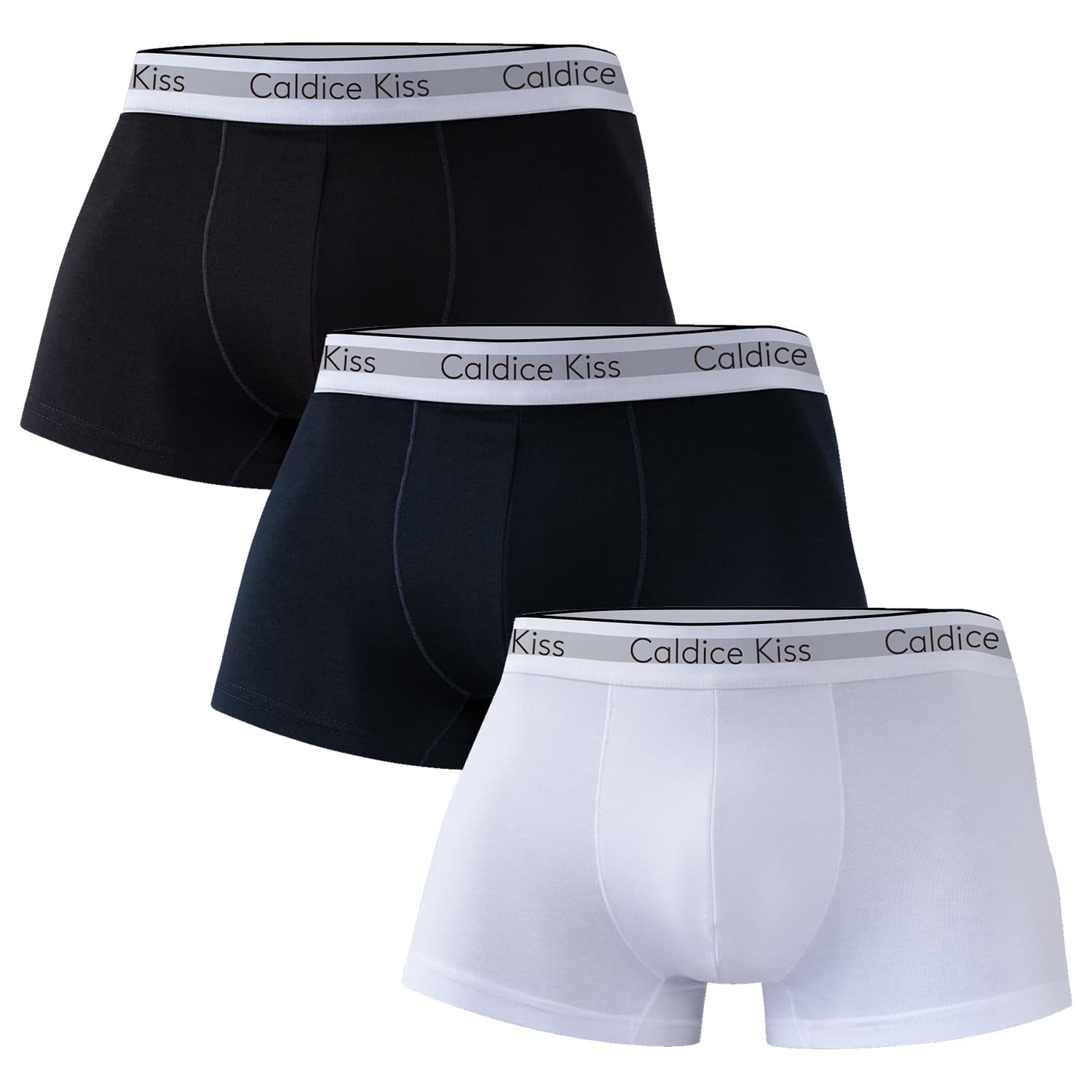 New Men's Underwear Boxer Briefs Breathable Cotton Caldice Kiss Belt Boxer Shorts