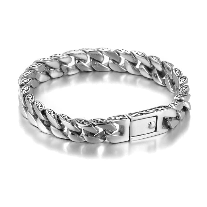Stainless steel bracelet accessories personality retro lace totem men's bracelet