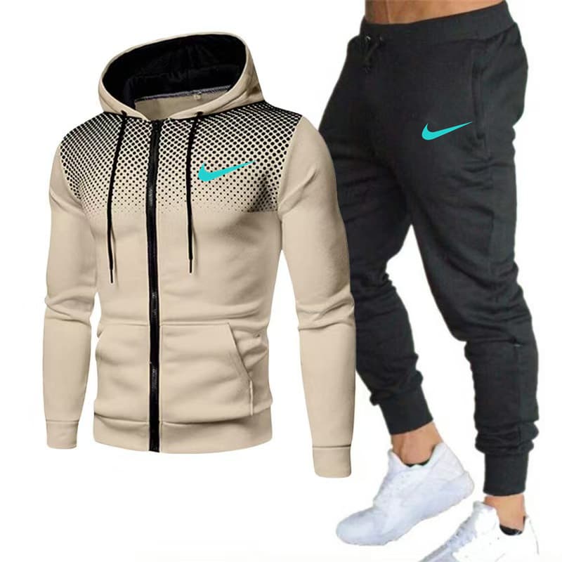 Ensemble mode homme tendance 2026, pull décontracté, sweat à capuche