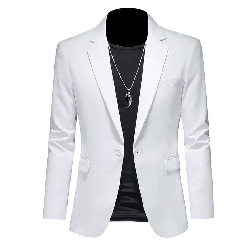 15colors Men's Clothing Casual Large Size Slim Jacket, Men's Wedding Dress, Business Suit, Single Suit Jacket