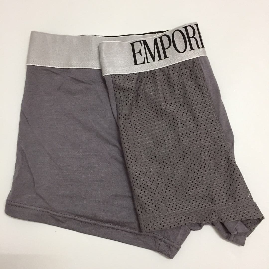 Sous-vêtements pour hommes en maille modal respirante perforée, Boxers pour hommes EA Mesh, Boxers pour jeunes