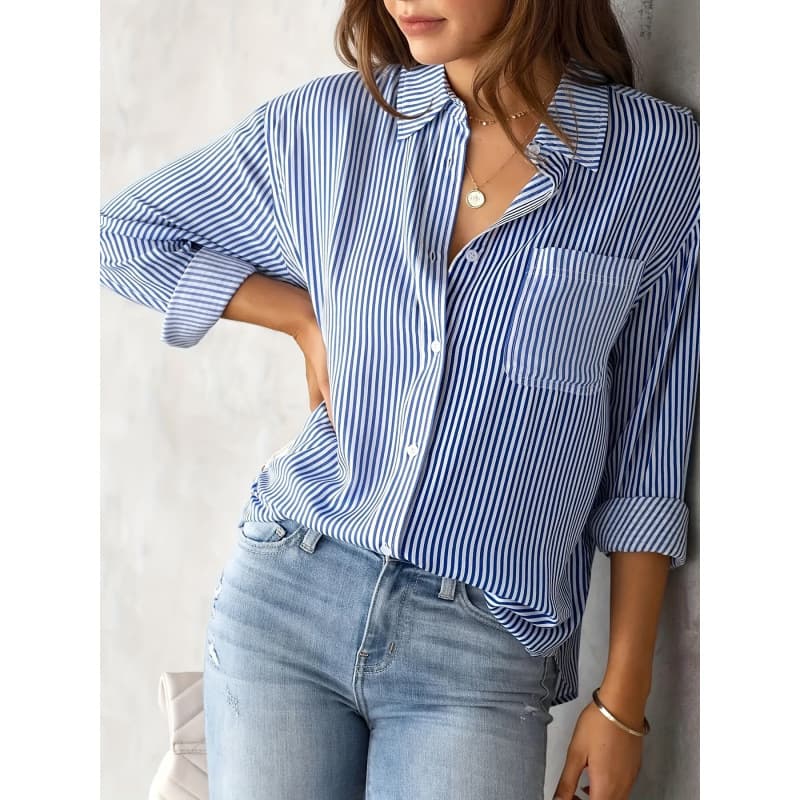 Women's Clothing Tops Loose Casual Long Sleeved Shirts For Women