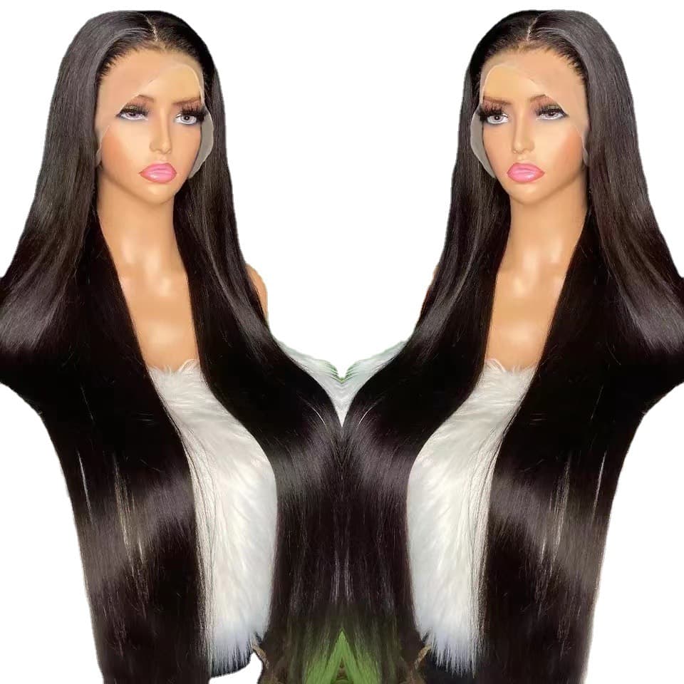 Synthetic Hair Front Lace Wig Lace Front Wigs Chemical Fiber High Temperature Silk 13*4 Wig Headgear
