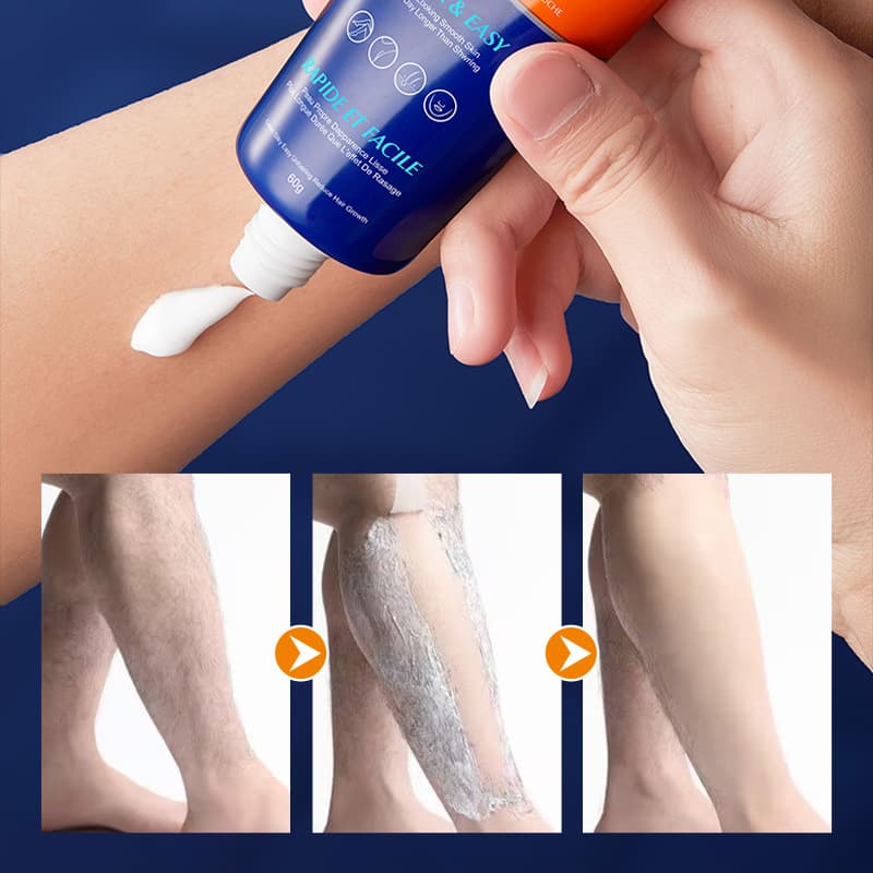 SADOER Men's Hair Removal Cream is gentle, non irritating, painless for the body and legs