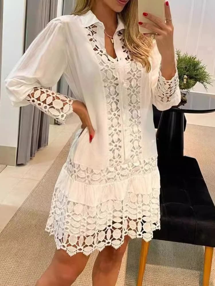K Fashionable Commuting Pullover Long Sleeved Shirt With Fashionable Temperament, Solid Color And No Ironing Shirt