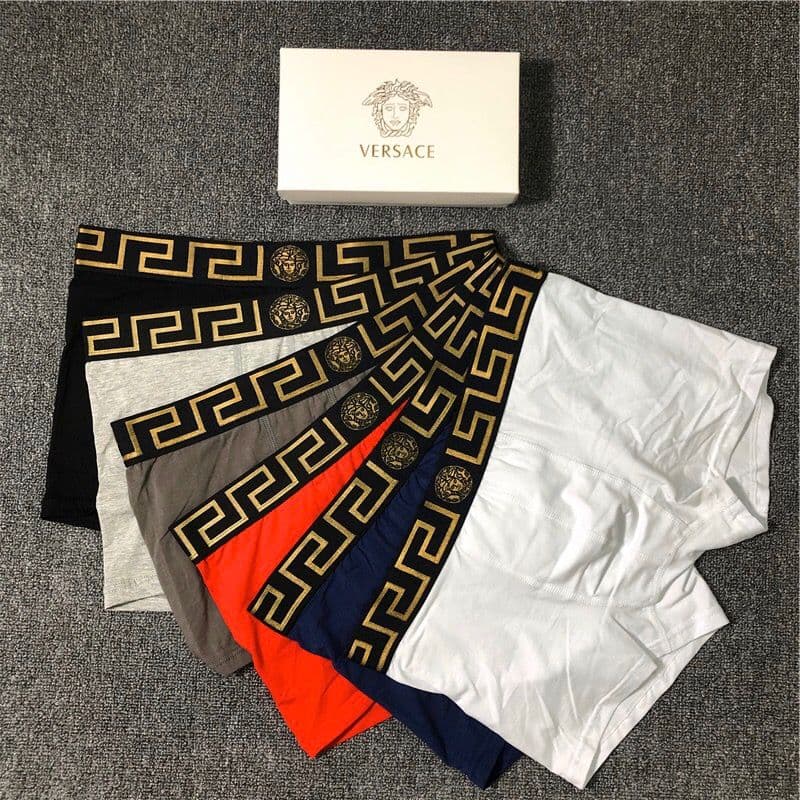 Boxer tendance RC pour homme, taille moyenne, en pur coton, sexy, tendance, confortable, respirant, haut de gamme