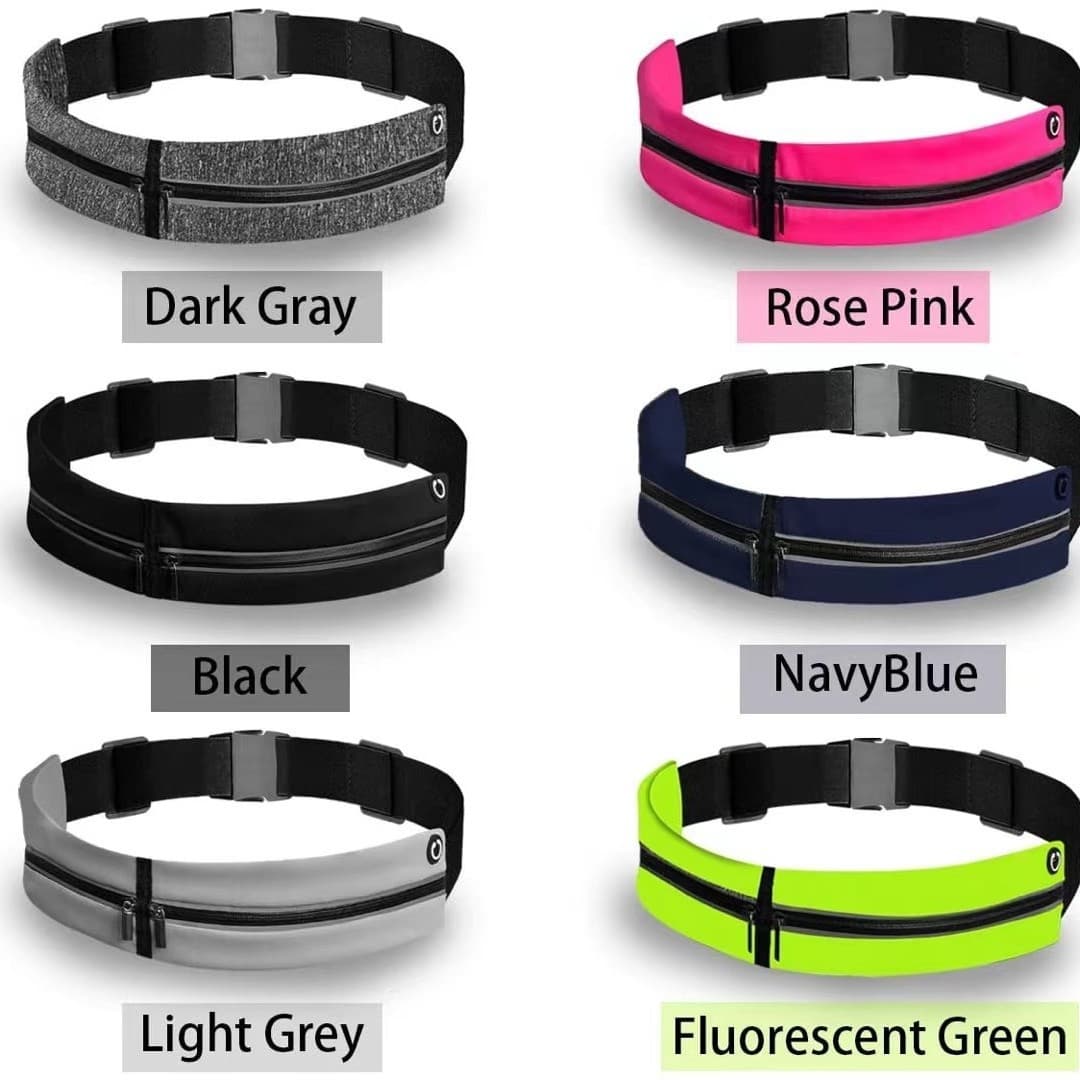 Running Invisible Waist Bag Sports Mobile Phone Bag Women And Men Fitness Bag Outdoor Equipment Mini Belt Bag Cycling Climbing