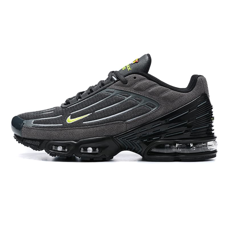 Nikes Tns Plus 3 Chaussures de course pour hommes Terrascape Triple Black White Psychic University Blue Hyper Jade Midnight Navy Baskets de sport en