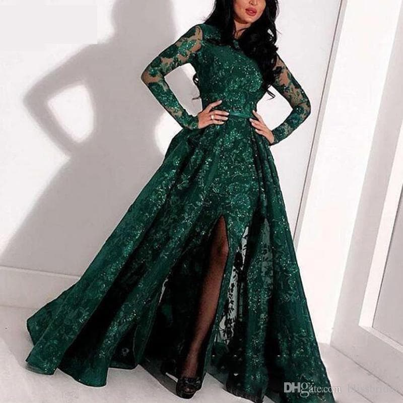 Women's Clothing Gold Embroidery Sexy Hip-wrapped Large Swing Dress