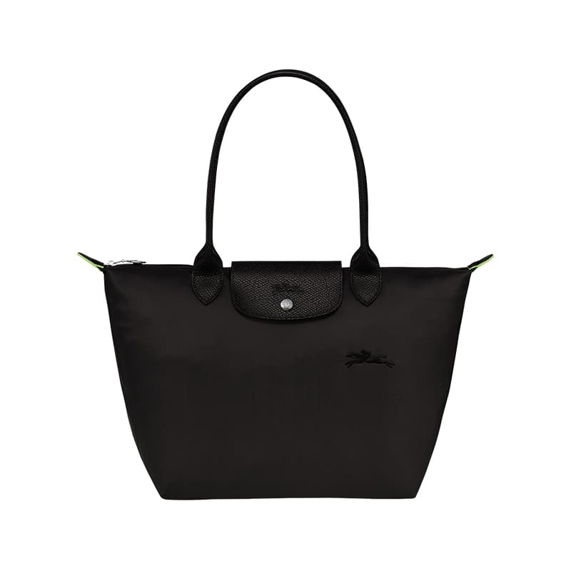 Long Champ Le Pliage Vert M Sac Femme Sac à Main Épaule Moyen Dumpling Bun