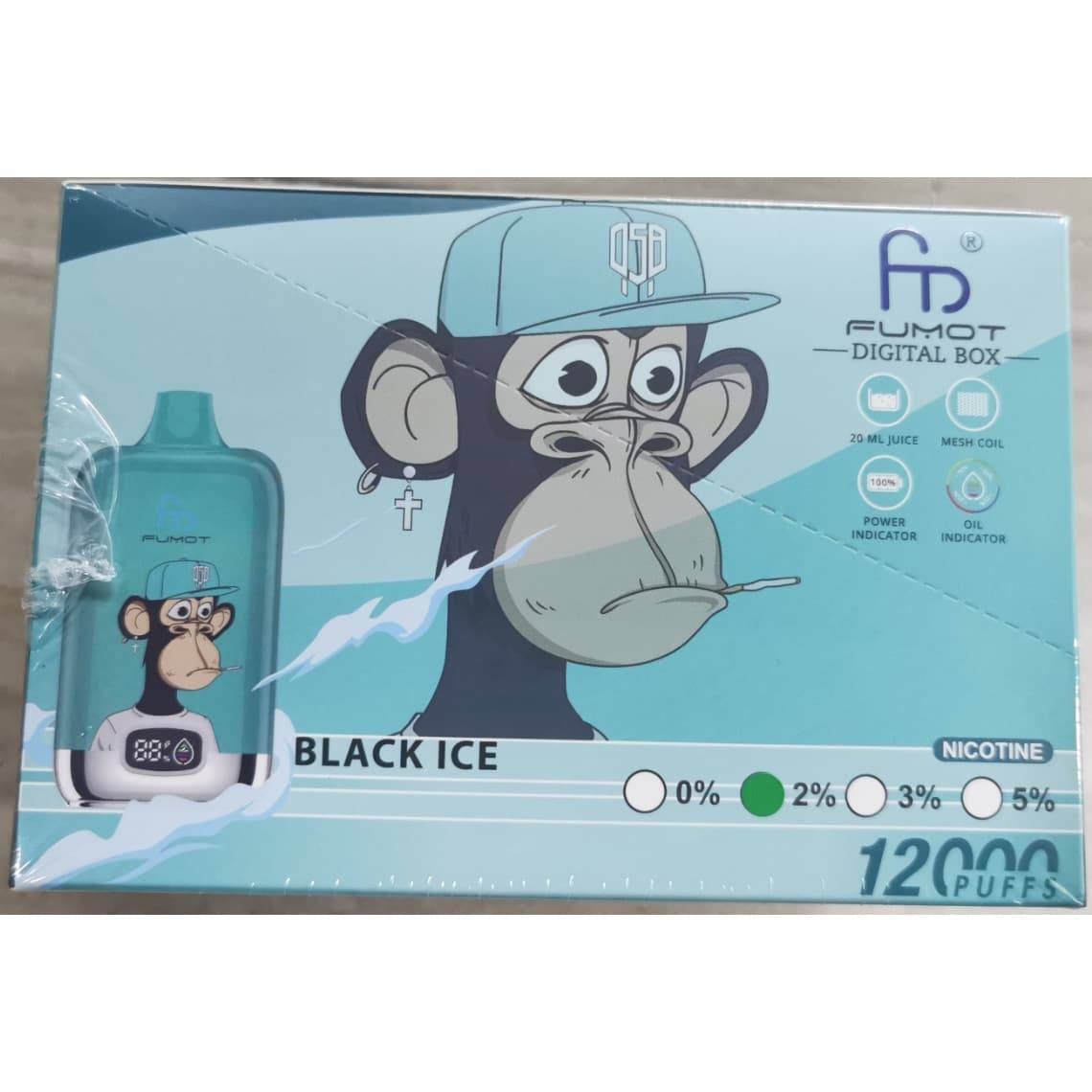 Kit de démarrage de cigarettes électroniques jetables RANDM TORNADO 33 saveurs, 2, 5 ou 10 bouffées, 12 000 bouffées