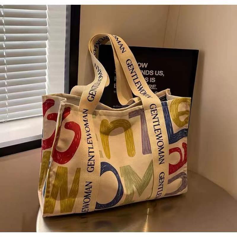 Sac fourre-tout en toile grande capacité pour femme, idéal pour les sorties estivales, les courts voyages, les déplacements professionnels ou les