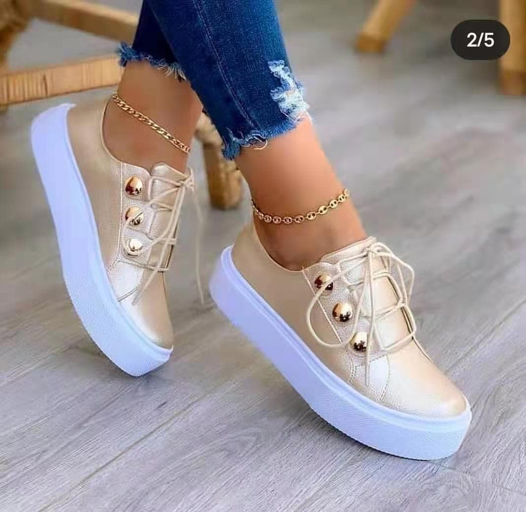 Women's fashion single shoes casual small white shoes thick sole loafers women's shoes